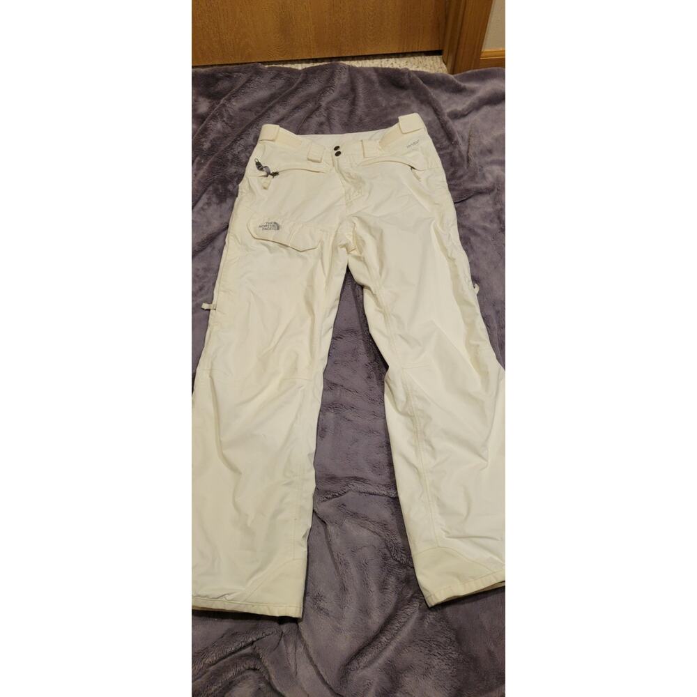 The North Face HyVent Womens Snow Ski Pants Snowboard White Size S Winter